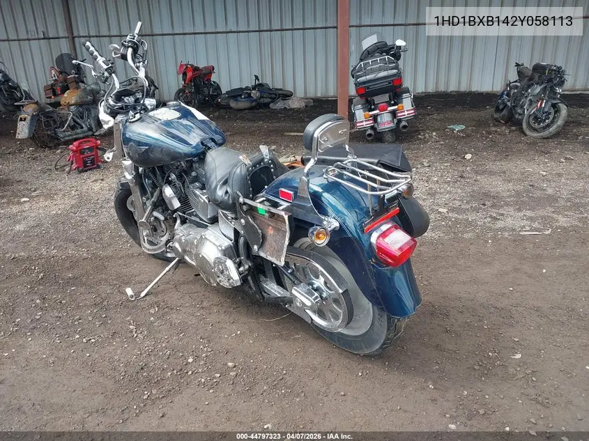 2002 Harley-Davidson Flstfi VIN: 1HD1BXB142Y058113 Lot: 44797323