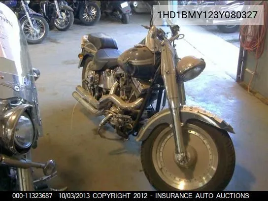 2003 Harley-Davidson Flstf VIN: 1HD1BMY123Y080327 Lot: 11323687