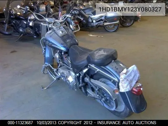2003 Harley-Davidson Flstf VIN: 1HD1BMY123Y080327 Lot: 11323687