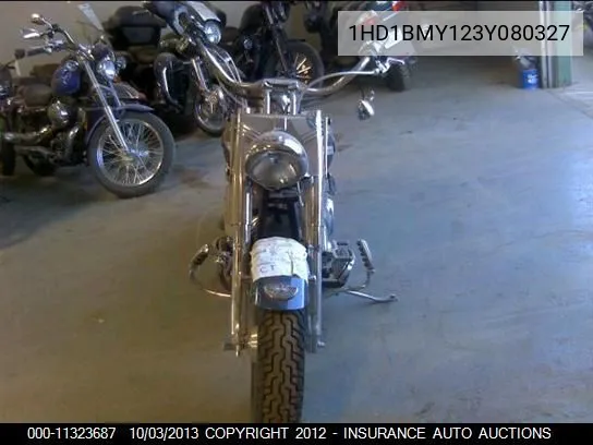 2003 Harley-Davidson Flstf VIN: 1HD1BMY123Y080327 Lot: 11323687