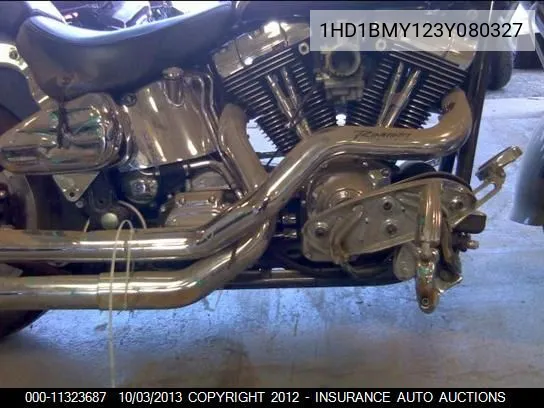 2003 Harley-Davidson Flstf VIN: 1HD1BMY123Y080327 Lot: 11323687
