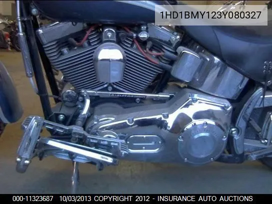 2003 Harley-Davidson Flstf VIN: 1HD1BMY123Y080327 Lot: 11323687