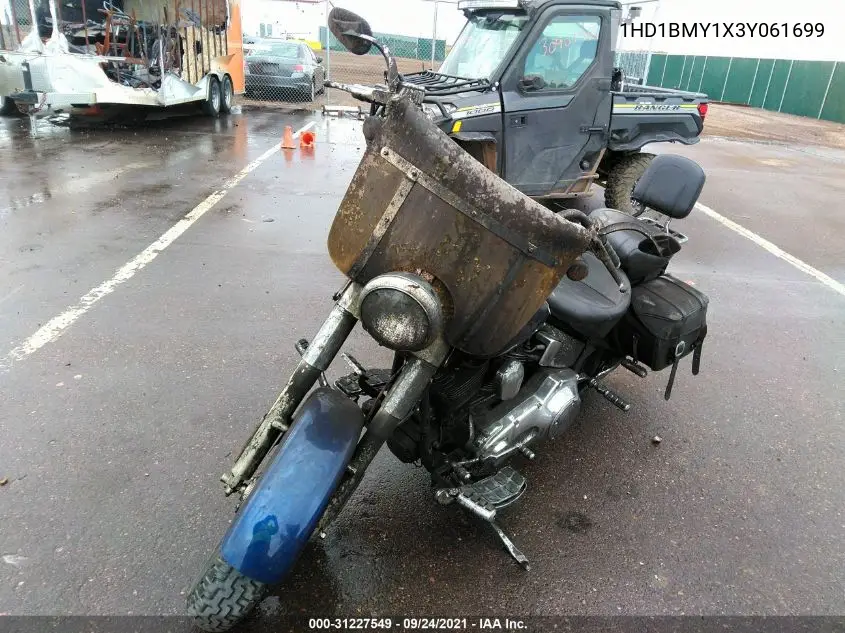 2003 Harley-Davidson Flstf VIN: 1HD1BMY1X3Y061699 Lot: 31227549