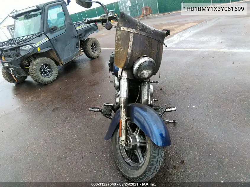 2003 Harley-Davidson Flstf VIN: 1HD1BMY1X3Y061699 Lot: 31227549