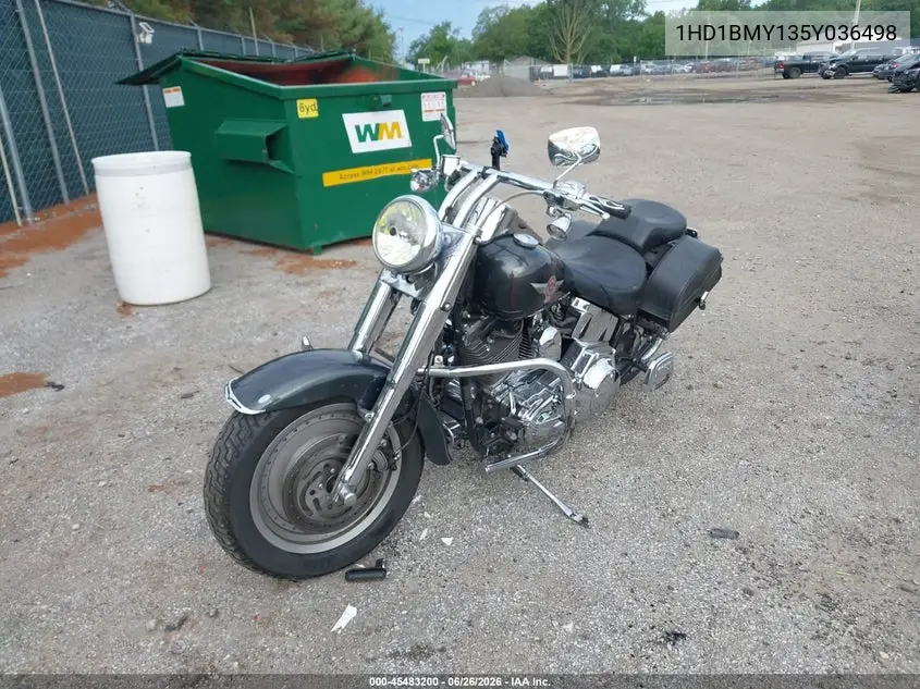 2005 Harley-Davidson Flstf VIN: 1HD1BMY135Y036498 Lot: 45483200