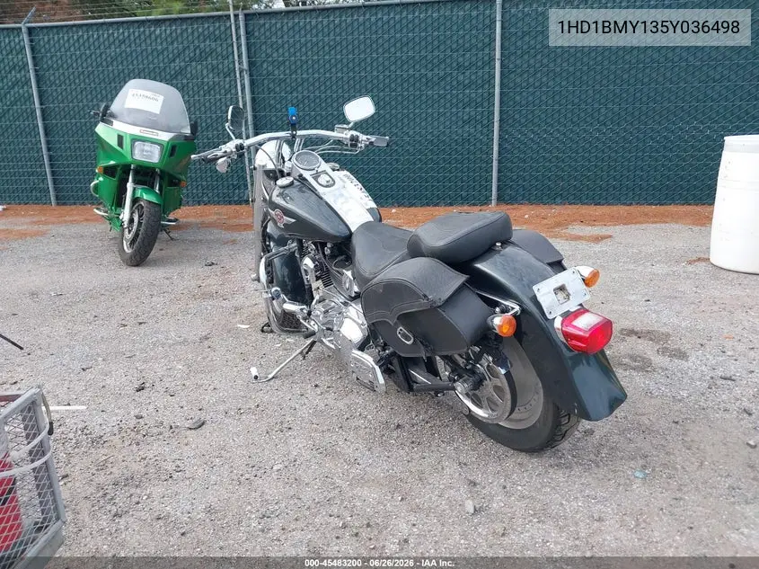 2005 Harley-Davidson Flstf VIN: 1HD1BMY135Y036498 Lot: 45483200