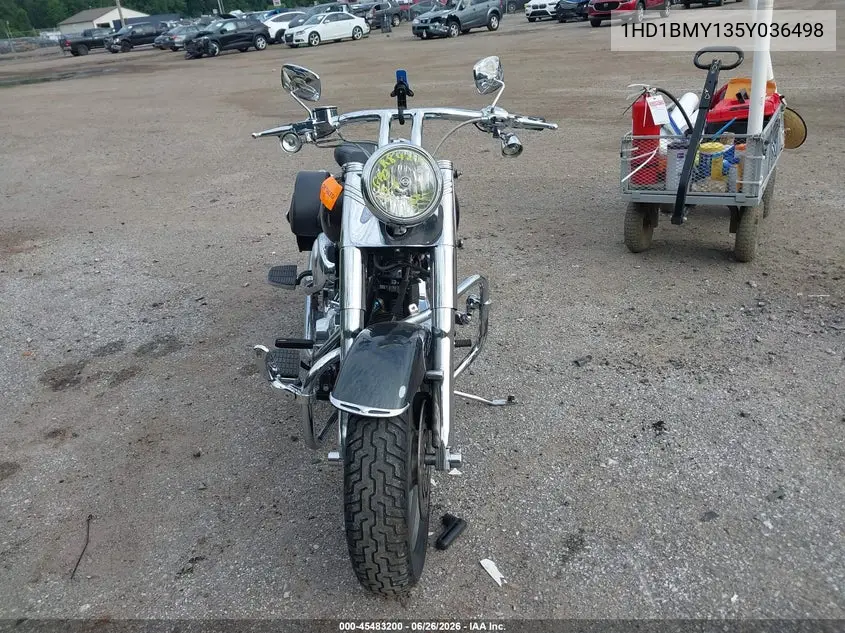2005 Harley-Davidson Flstf VIN: 1HD1BMY135Y036498 Lot: 45483200