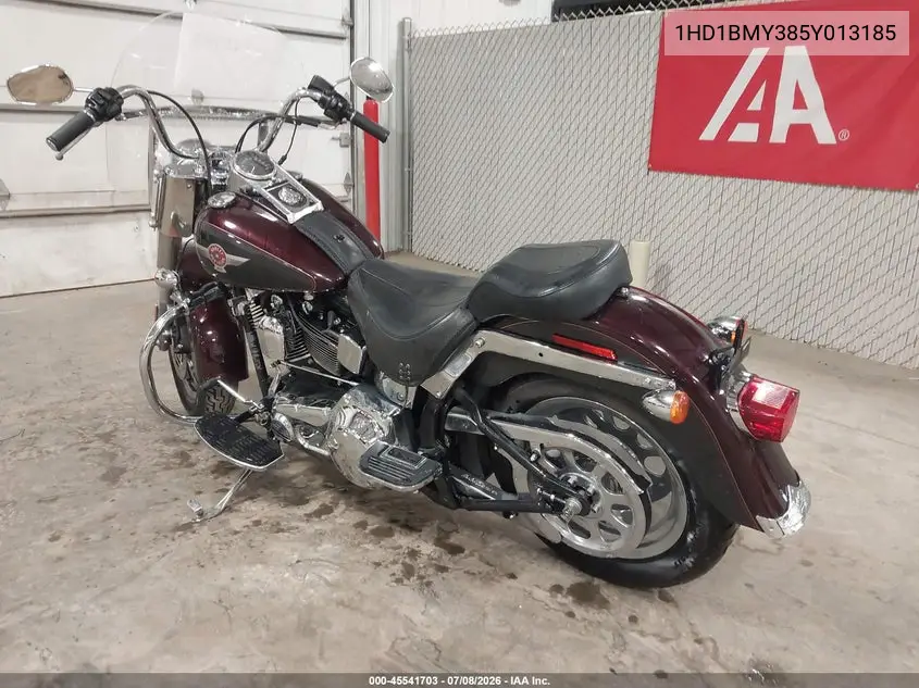 2005 Harley-Davidson Flstf VIN: 1HD1BMY385Y013185 Lot: 45541703
