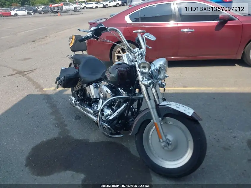 2005 Harley-Davidson Flstfi VIN: 1HD1BXB135Y097912 Lot: 45610781