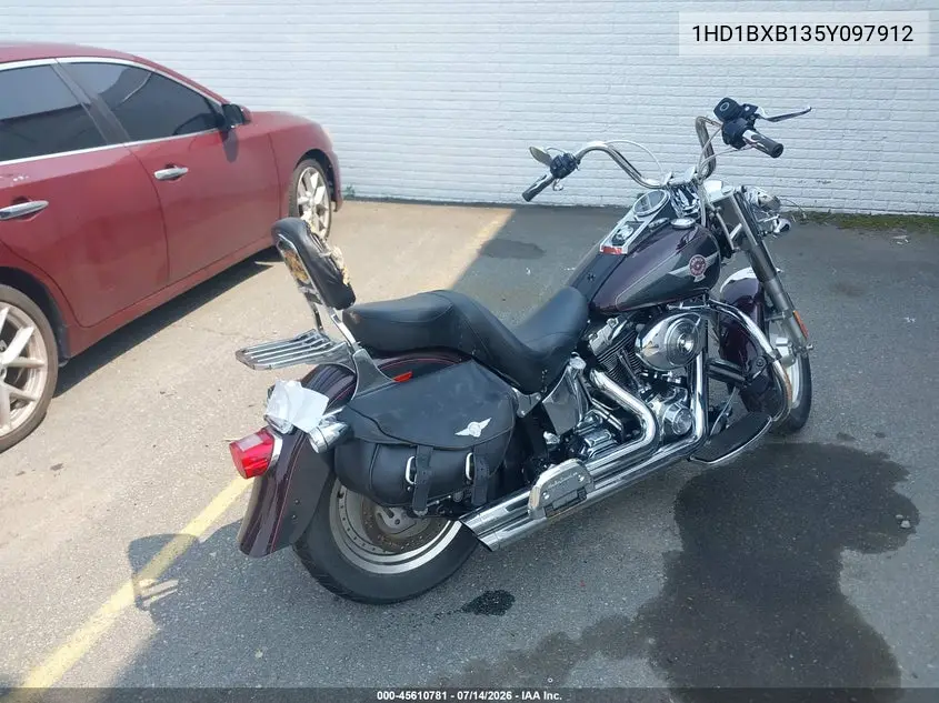 2005 Harley-Davidson Flstfi VIN: 1HD1BXB135Y097912 Lot: 45610781