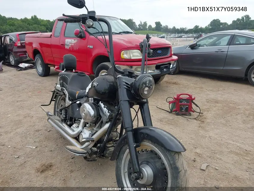 2007 Harley-Davidson Flstf VIN: 1HD1BX51X7Y059348 Lot: 45319336