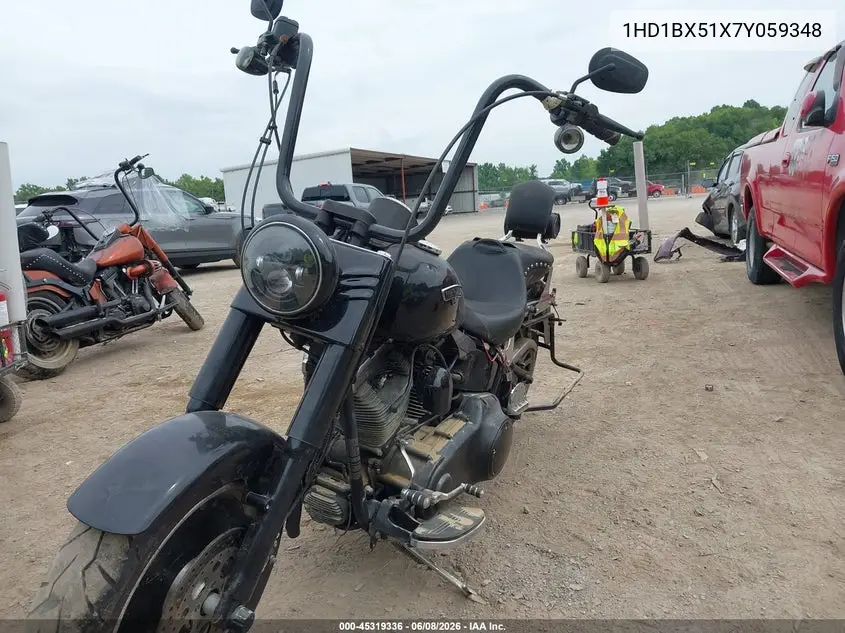 2007 Harley-Davidson Flstf VIN: 1HD1BX51X7Y059348 Lot: 45319336