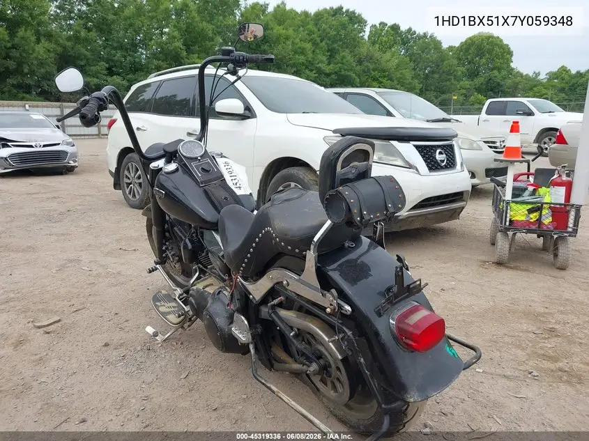 2007 Harley-Davidson Flstf VIN: 1HD1BX51X7Y059348 Lot: 45319336