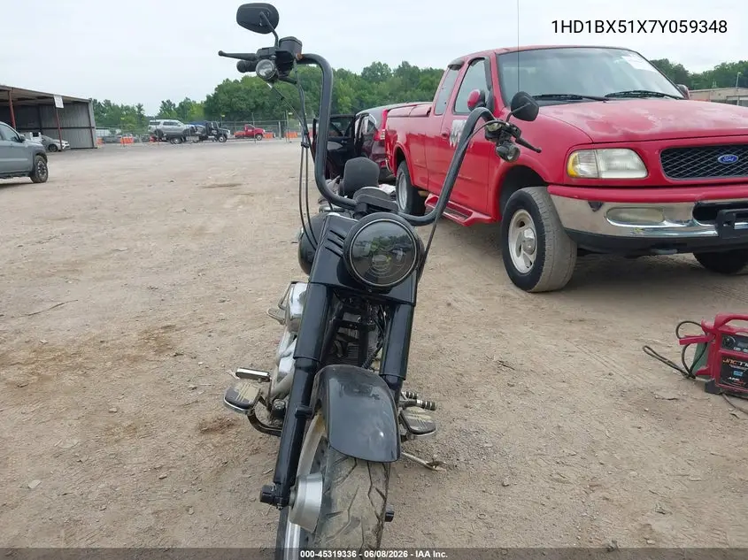 2007 Harley-Davidson Flstf VIN: 1HD1BX51X7Y059348 Lot: 45319336