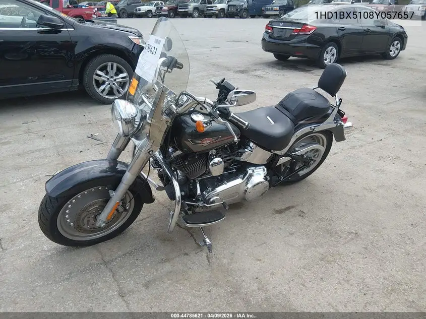 2008 Harley-Davidson Flstf VIN: 1HD1BX5108Y057657 Lot: 44785621