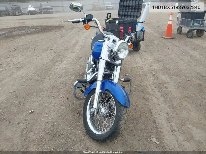 2008 Harley-Davidson Flstf VIN: 1HD1BX5198Y032840 Lot: 45304316