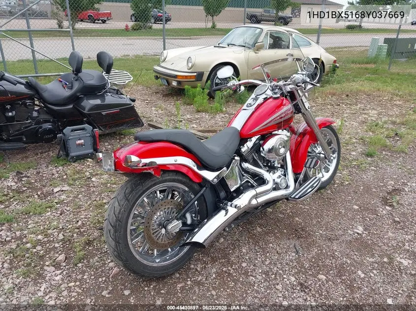 2008 Harley-Davidson Flstf VIN: 1HD1BX5168Y037669 Lot: 45430897