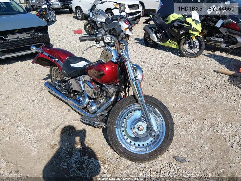 2008 Harley-Davidson Flstf VIN: 1HD1BX5118Y044660 Lot: 45614446