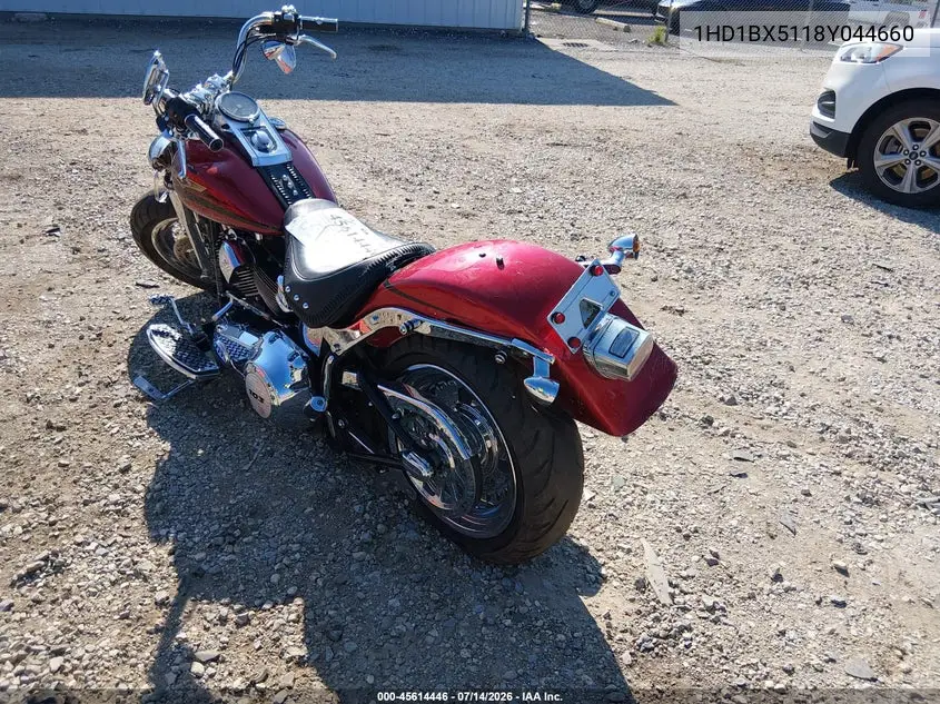 2008 Harley-Davidson Flstf VIN: 1HD1BX5118Y044660 Lot: 45614446