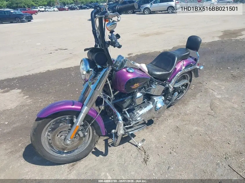 2011 Harley-Davidson Flstf VIN: 1HD1BX516BB021501 Lot: 44993759