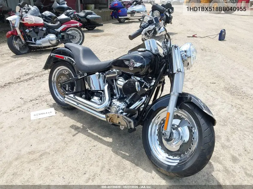 2011 Harley-Davidson Flstf VIN: 1HD1BX518BB040955 Lot: 45198829