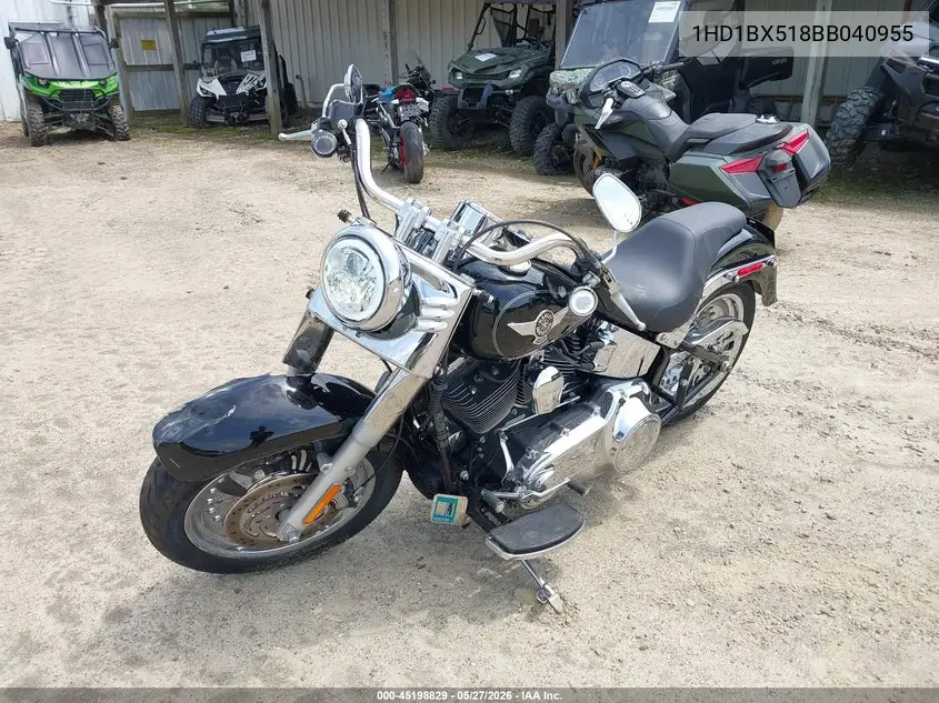 2011 Harley-Davidson Flstf VIN: 1HD1BX518BB040955 Lot: 45198829