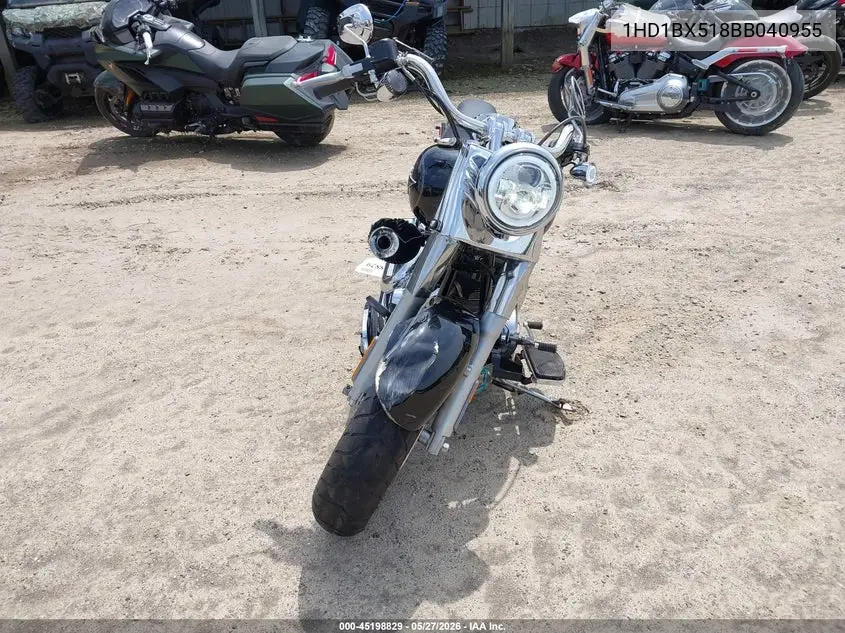 2011 Harley-Davidson Flstf VIN: 1HD1BX518BB040955 Lot: 45198829