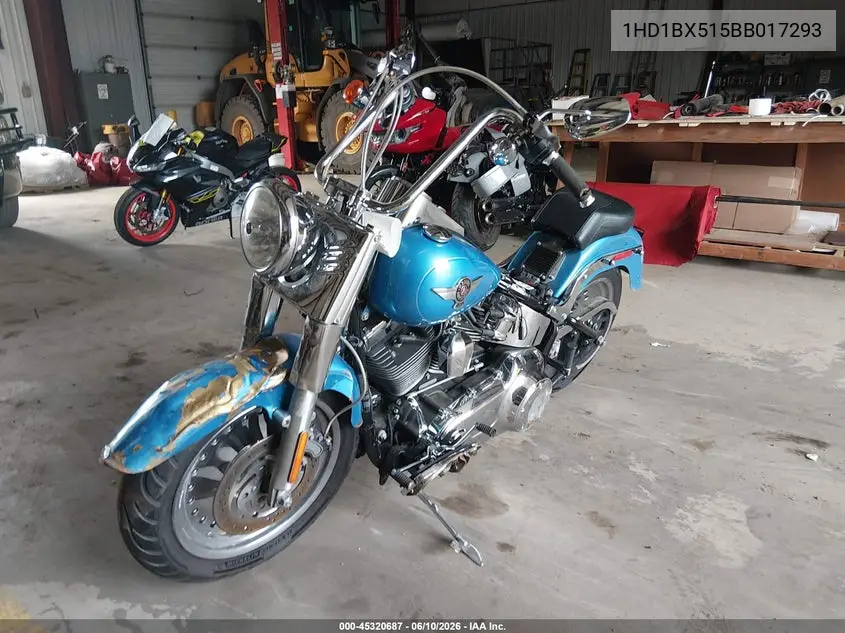 2011 Harley-Davidson Flstf VIN: 1HD1BX515BB017293 Lot: 45320687