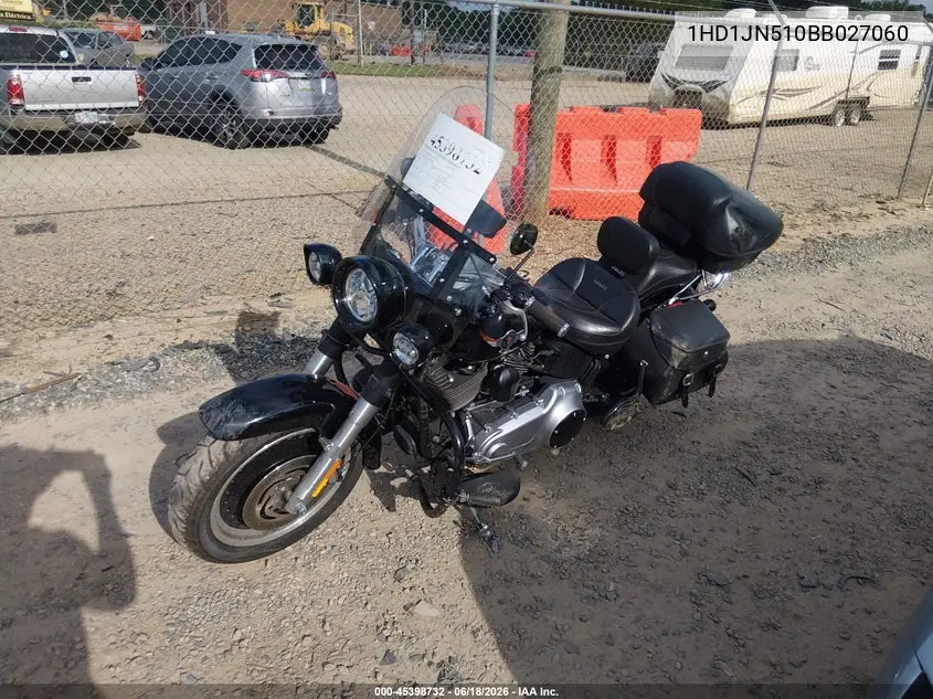 2011 Harley-Davidson Flstfb VIN: 1HD1JN510BB027060 Lot: 45398732