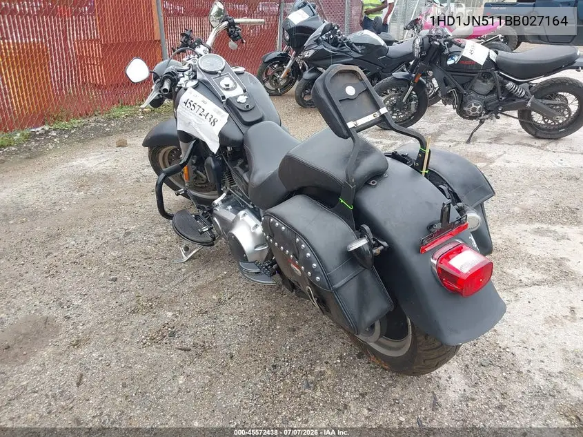 2011 Harley-Davidson Flstfb VIN: 1HD1JN511BB027164 Lot: 45572438