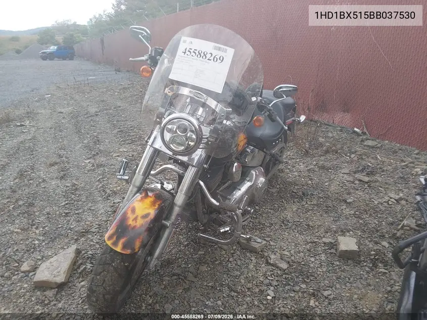2011 Harley-Davidson Flstf VIN: 1HD1BX515BB037530 Lot: 45588269