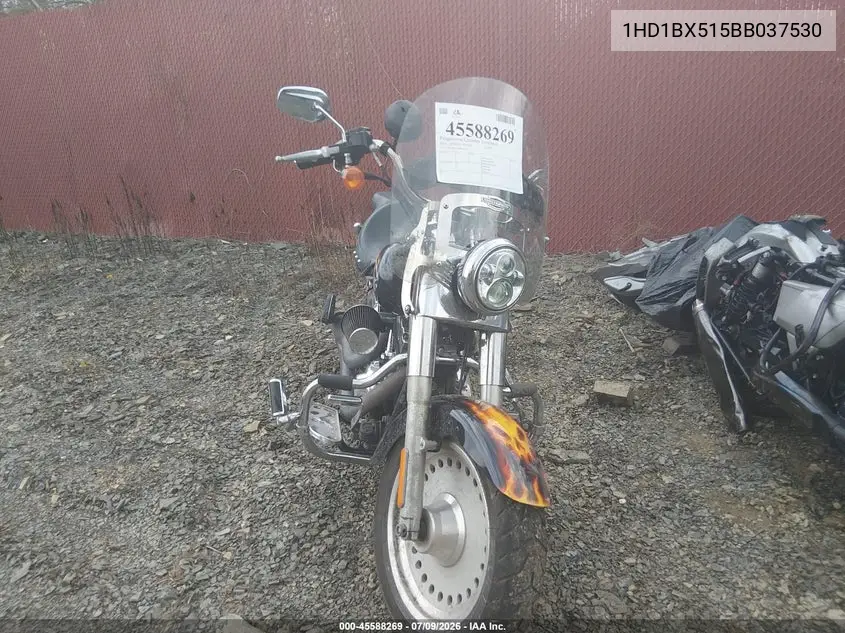 2011 Harley-Davidson Flstf VIN: 1HD1BX515BB037530 Lot: 45588269