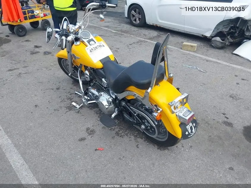 2012 Harley-Davidson Flstf Fatboy VIN: 1HD1BXV13CB039035 Lot: 45207054