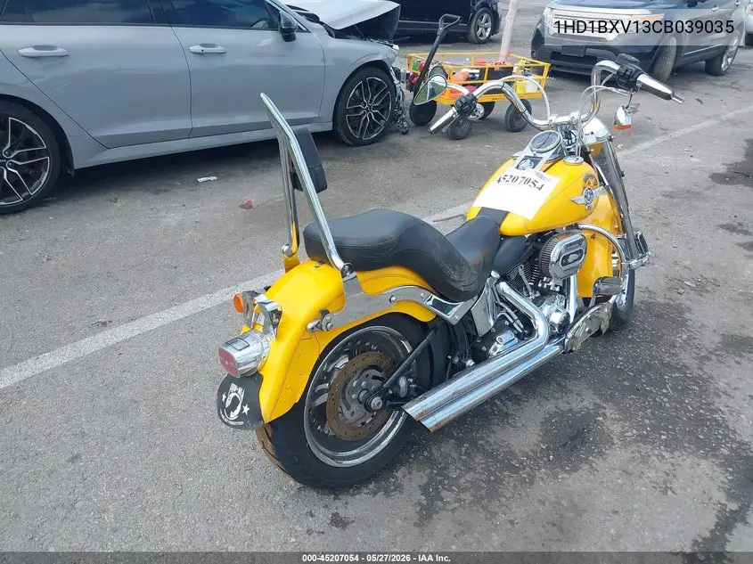 2012 Harley-Davidson Flstf Fatboy VIN: 1HD1BXV13CB039035 Lot: 45207054