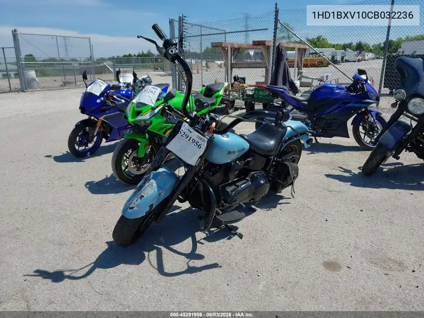 2012 Harley-Davidson Flstf Fatboy VIN: 1HD1BXV10CB032236 Lot: 45291956