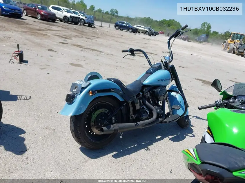 2012 Harley-Davidson Flstf Fatboy VIN: 1HD1BXV10CB032236 Lot: 45291956