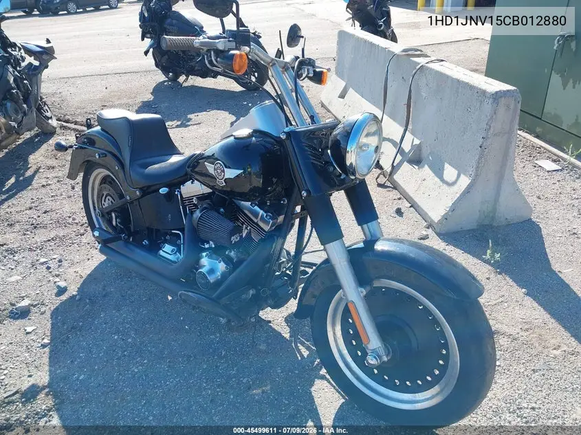 2012 Harley-Davidson Flstfb Fatboy Lo VIN: 1HD1JNV15CB012880 Lot: 45499611
