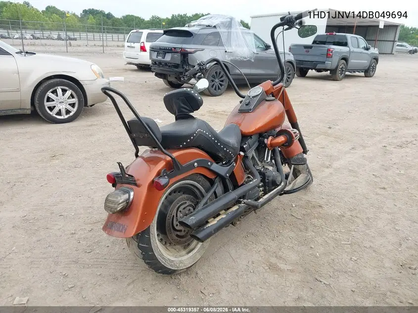 2013 Harley-Davidson Flstfb Fatboy Lo VIN: 1HD1JNV14DB049694 Lot: 45319357