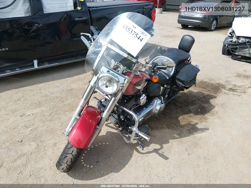 2013 Harley-Davidson Flstf Fatboy VIN: 1HD1BXV13DB031227 Lot: 45537544