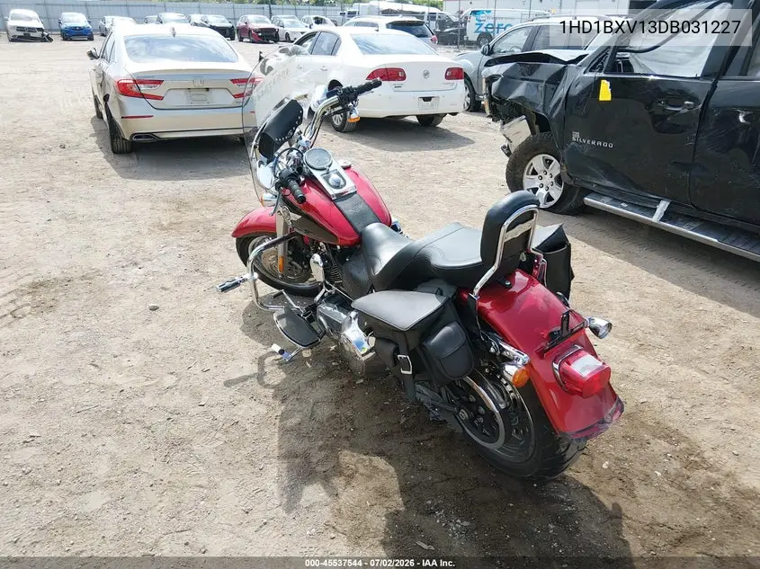 2013 Harley-Davidson Flstf Fatboy VIN: 1HD1BXV13DB031227 Lot: 45537544