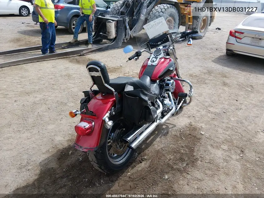 2013 Harley-Davidson Flstf Fatboy VIN: 1HD1BXV13DB031227 Lot: 45537544
