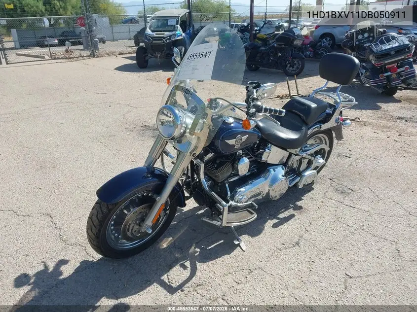 2013 Harley-Davidson Flstf Fatboy VIN: 1HD1BXV11DB050911 Lot: 45553547