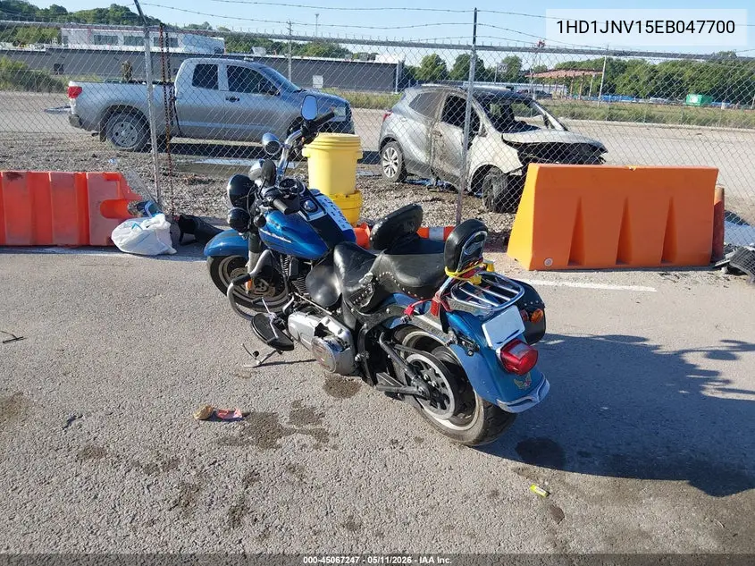 2014 Harley-Davidson Flstfb Fatboy Lo VIN: 1HD1JNV15EB047700 Lot: 45067247