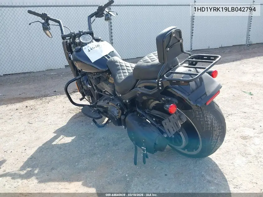 2020 Harley-Davidson Flfbsanv VIN: 1HD1YRK19LB042794 Lot: 44640939
