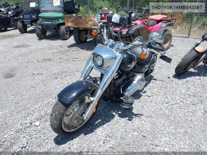 2021 Harley-Davidson Flfbs VIN: 1HD1YGK14MB043387 Lot: 45619536