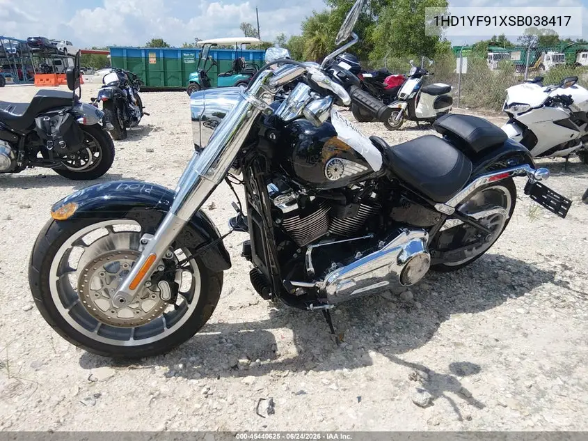 2025 Harley-Davidson Flfb VIN: 1HD1YF91XSB038417 Lot: 45440625