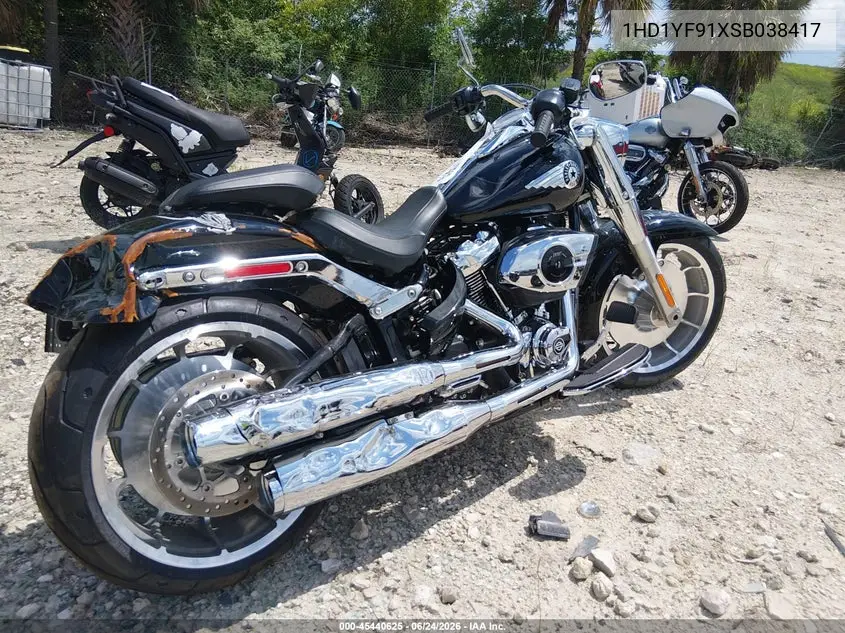 2025 Harley-Davidson Flfb VIN: 1HD1YF91XSB038417 Lot: 45440625