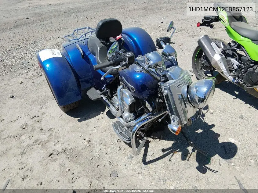 2015 Harley-Davidson Flrt Free Wheeler VIN: 1HD1MCM12FB857123 Lot: 45207462