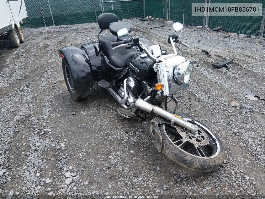 2015 Harley-Davidson Flrt Free Wheeler VIN: 1HD1MCM10FB856701 Lot: 45418645