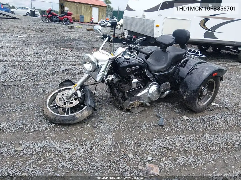 2015 Harley-Davidson Flrt Free Wheeler VIN: 1HD1MCM10FB856701 Lot: 45418645
